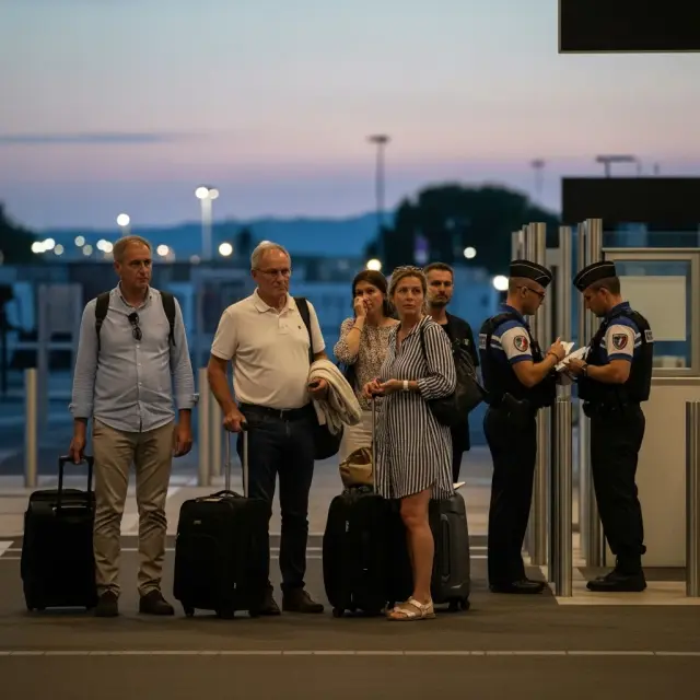 Vlucht vanuit Nice vertraagd door verwarring met visumcontrole