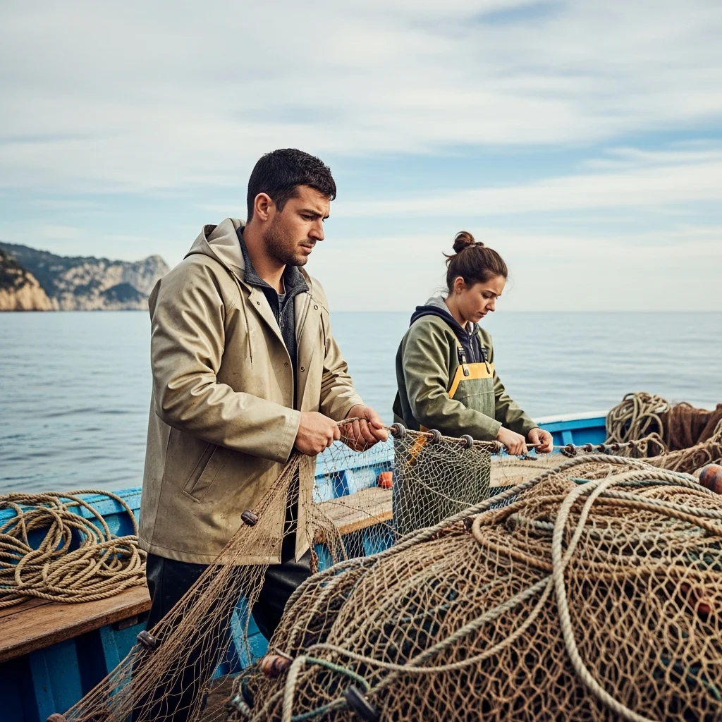 Jonge vissers beginnen in Menton ondanks crisis in Franse visserijsector