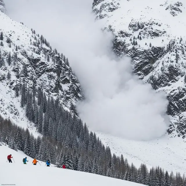 Lawine op Mont Blanc trof skiërs, geen gewonden gemeld