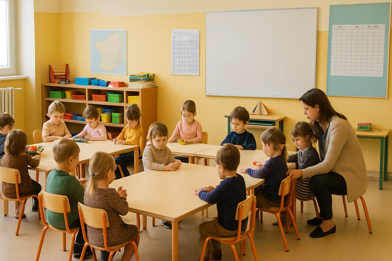 Maternelle in Frankrijk : geen eis tot volledige zindelijkheid bij start schooljaar