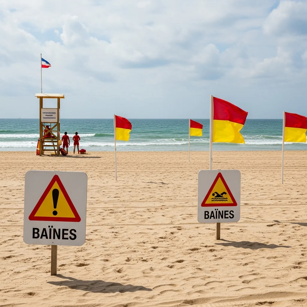 Waarschuwing voor gevaarlijke baïnes op Zuidwest-Franse stranden 21 en 22 mei