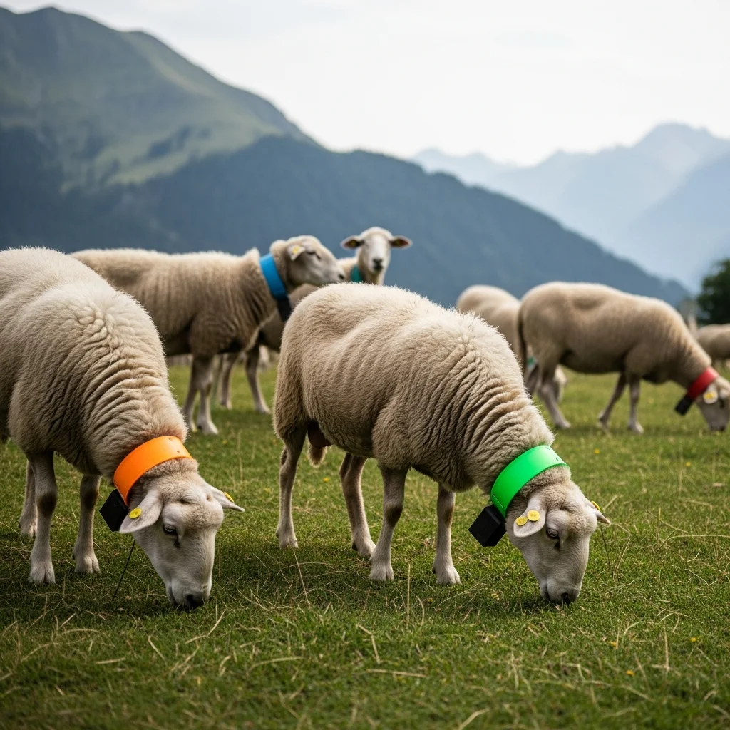 Bijzondere halsband houdt wolven op afstand van schapen in de Alpen