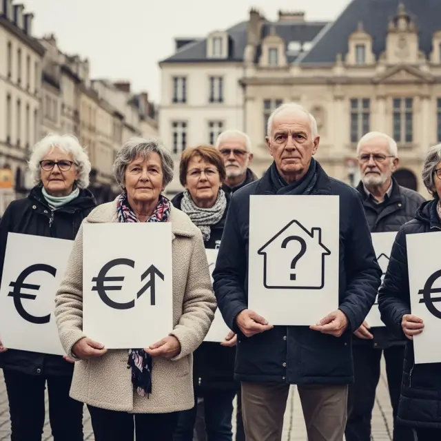 Protesten van gepensioneerden in Alpes-Maritimes rond levensomstandigheden