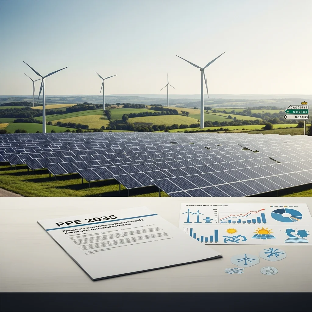 Plurijaarlijkse energieplanning (PPE) in Frankrijk formeel bevestigd, publicatie via decreet aanstaande