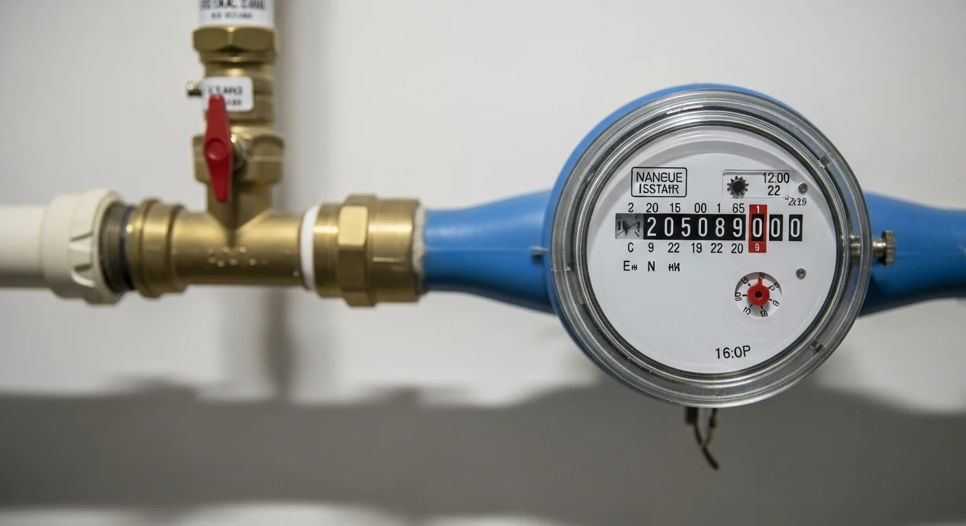 Foute installatie watermeter leidt tot absurde rekening, Veolia erkent fout