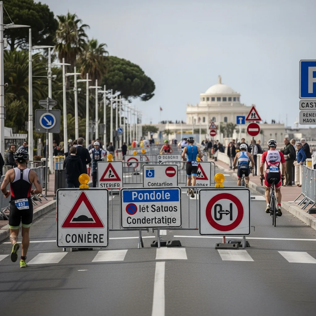 Cannes International Triathlon 2026 zorgt voor verkeershinder in Cannes en omgeving
