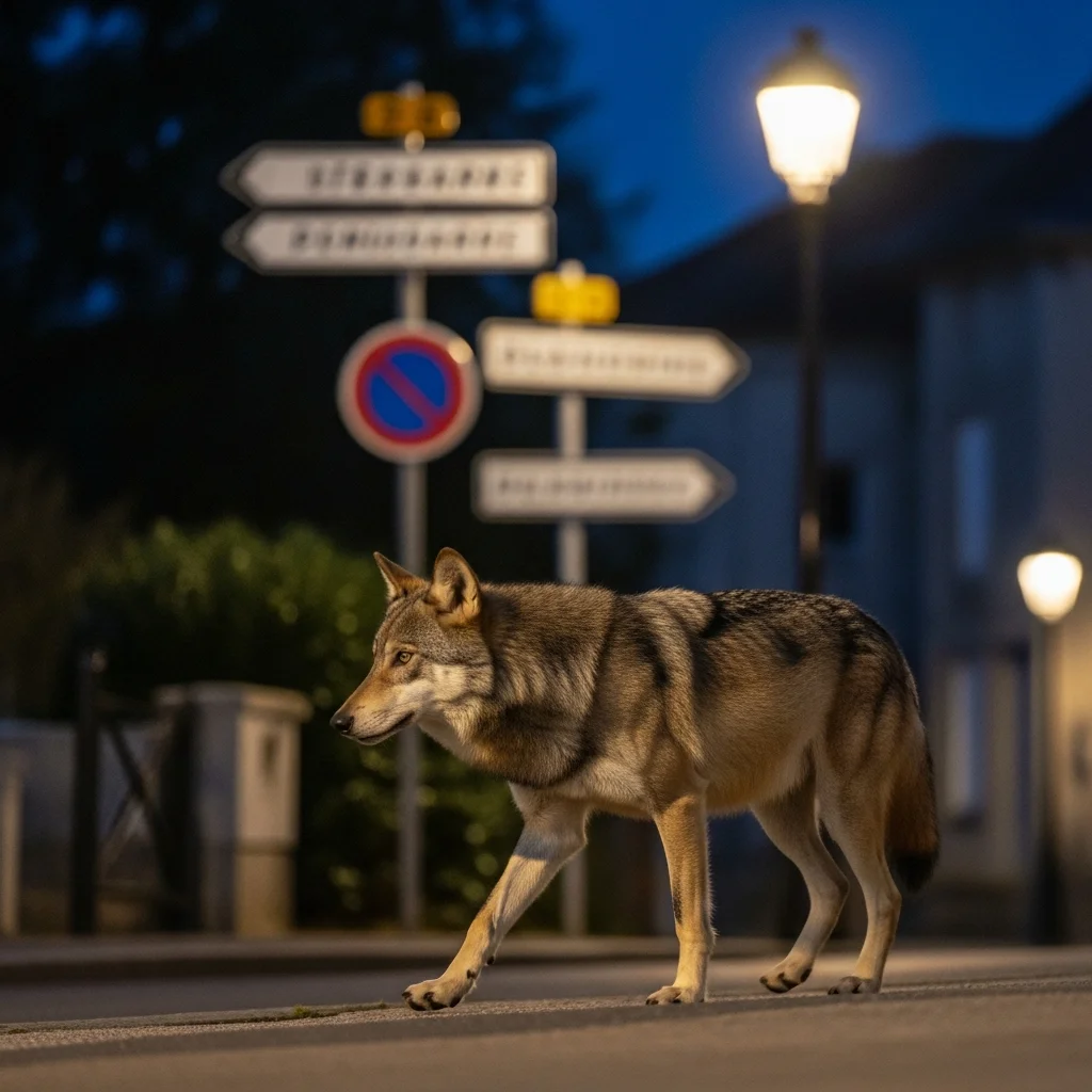 Toename wolvenwaarnemingen in Franse steden zorgt voor alertheid