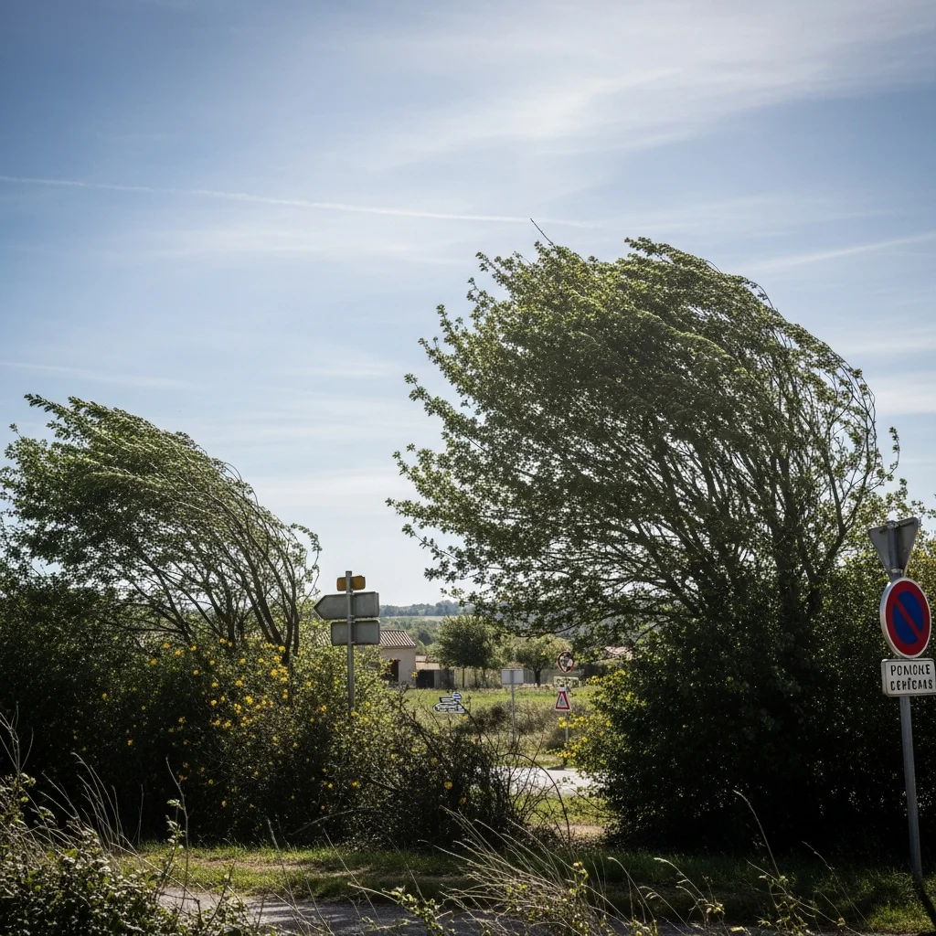 Zonnige woensdag, maar krachtig wind in Zuidwest-Frankrijk door storm Thérèse