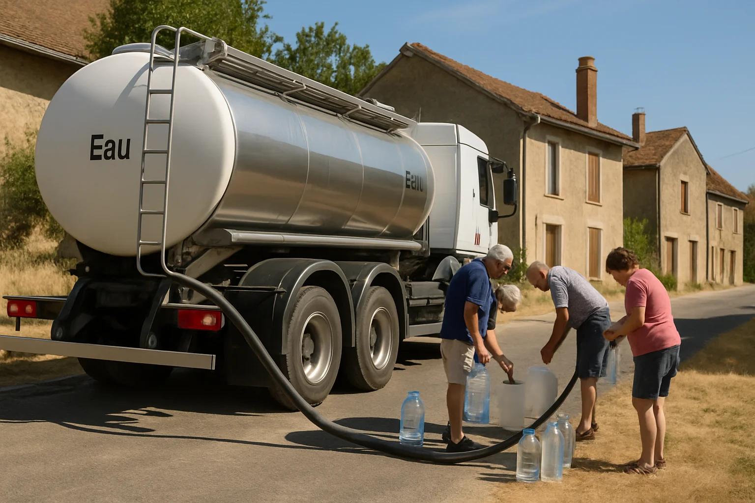 Recordaantal huishoudens aangewezen op waterlevering per tankwagen na uitzonderlijke droogte