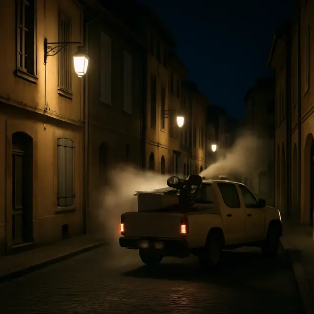 Nachtelijke bestrijding tijgermug in centrum Castres na geïmporteerd chikungunya-geval