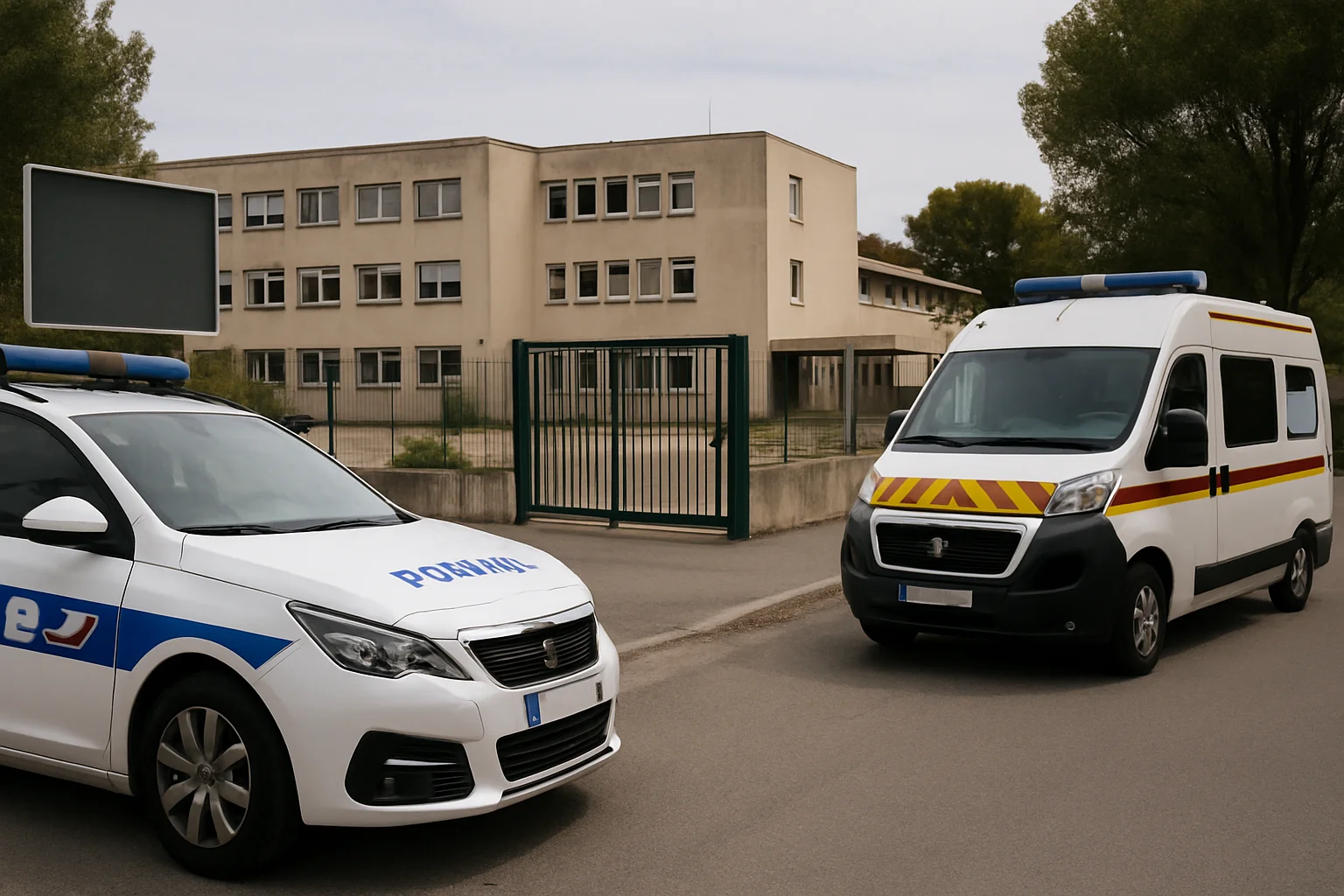 Schoolpersoneel gewond door schietincident op middelbare school in Aubagne, 14-jarige verdachte aangehouden