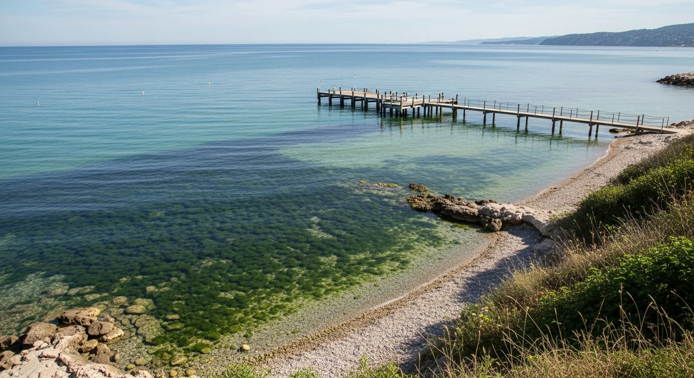 Nieuw ontdekte invasieve alg verspreidt zich langs Côte d’Azur