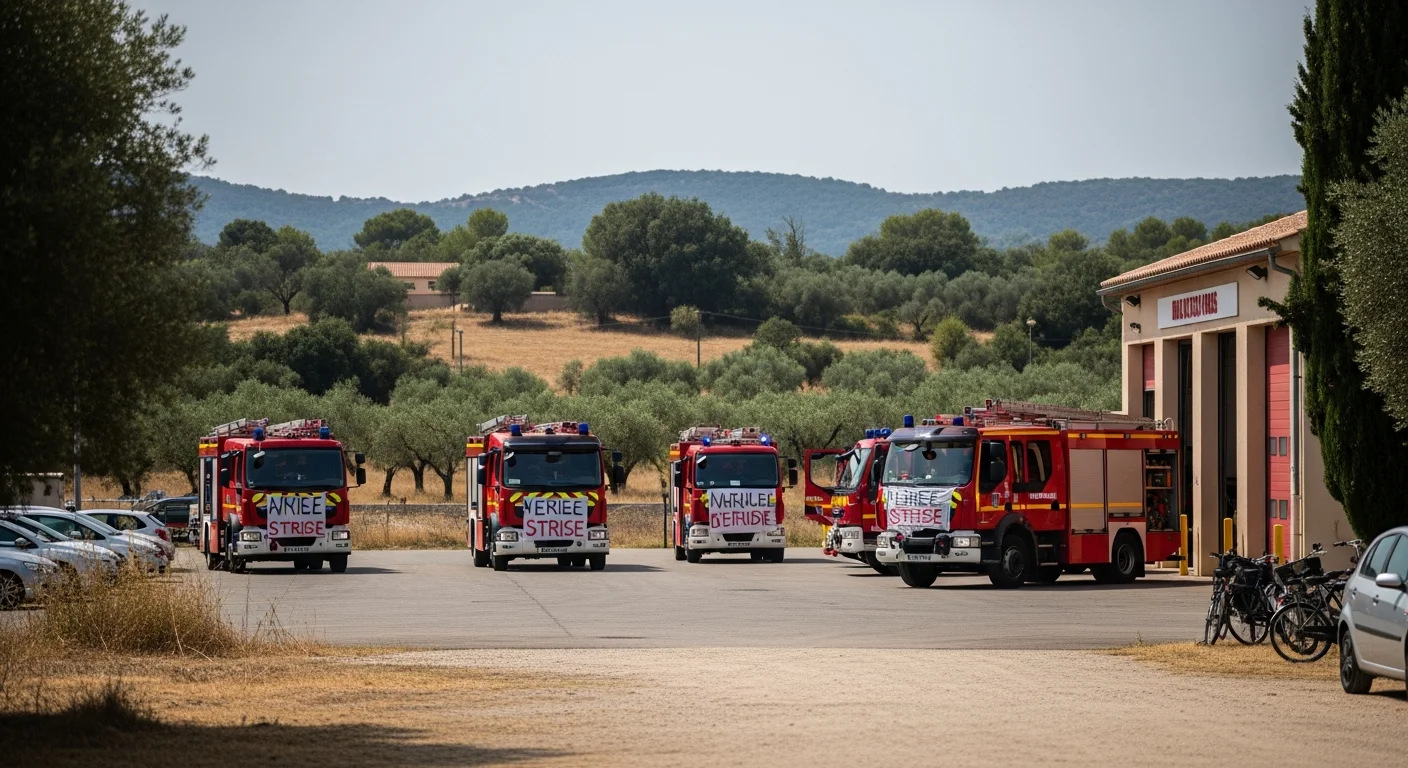 Landelijke stakingsactie brandweer in Var op 13 augustus, geen impact op inzetbaarheid