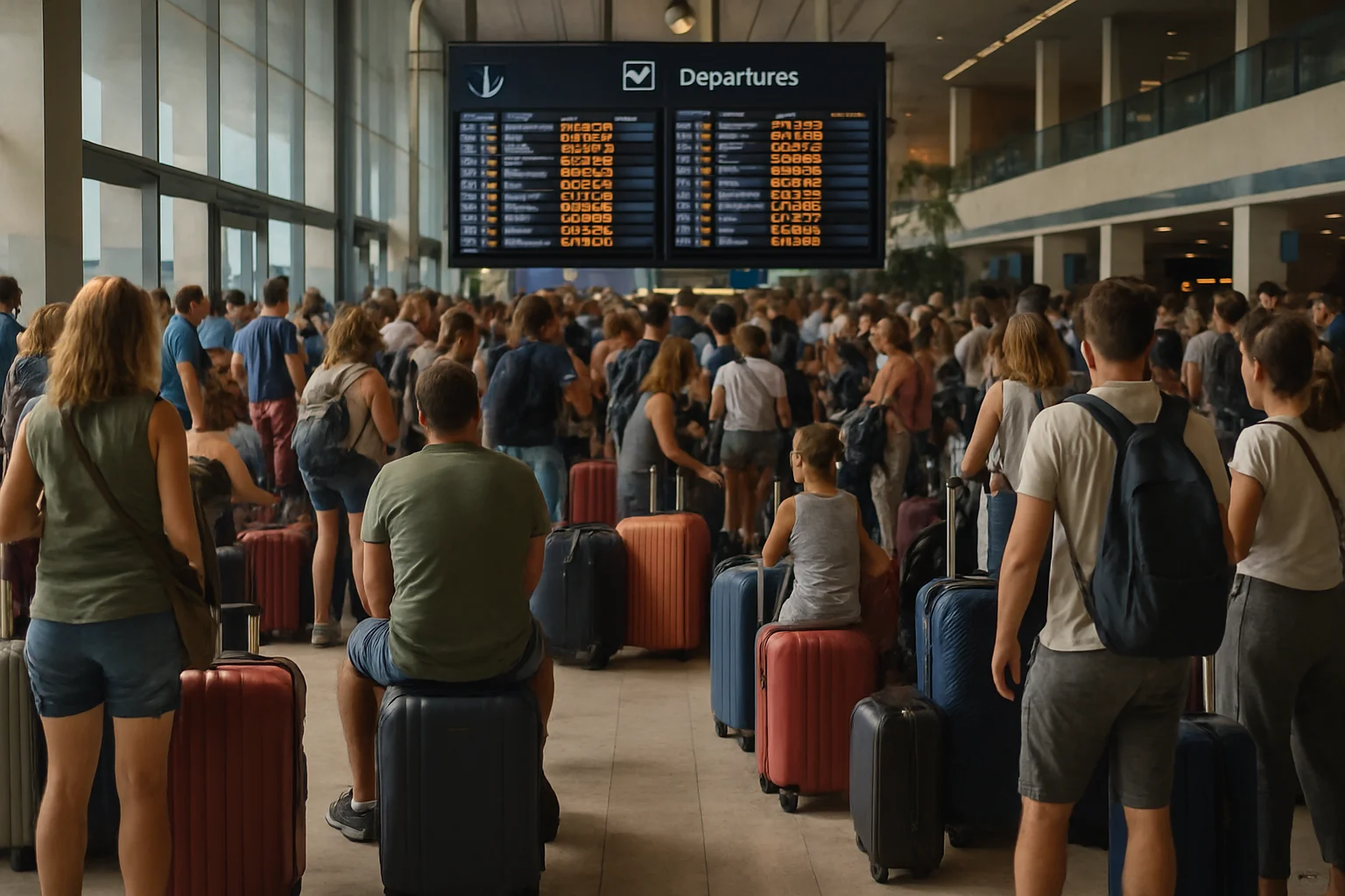 Zomer op Nice Airport gekenmerkt door uitzonderlijk veel vluchtvertragingen