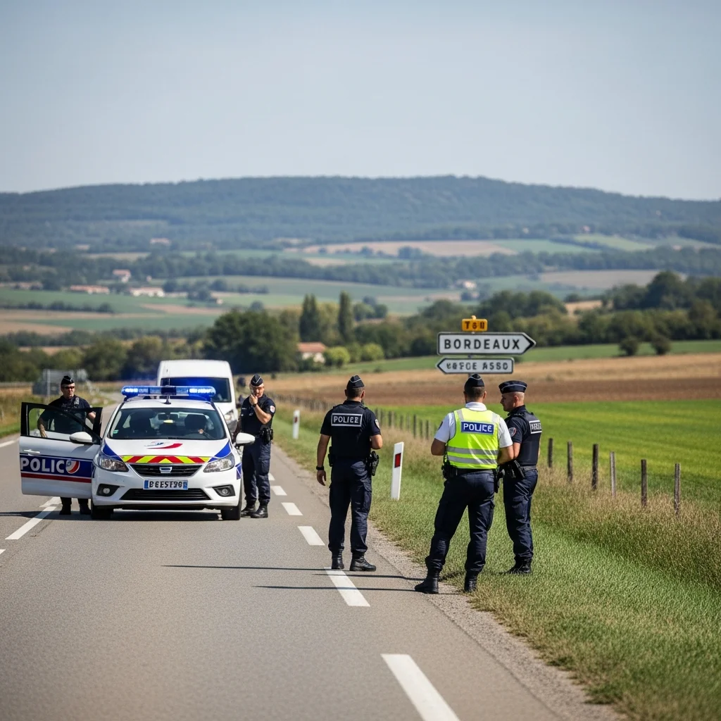 Intensievere politiecontroles op de weg in Zuidwest-Frankrijk: directe gevolgen voor bestuurders