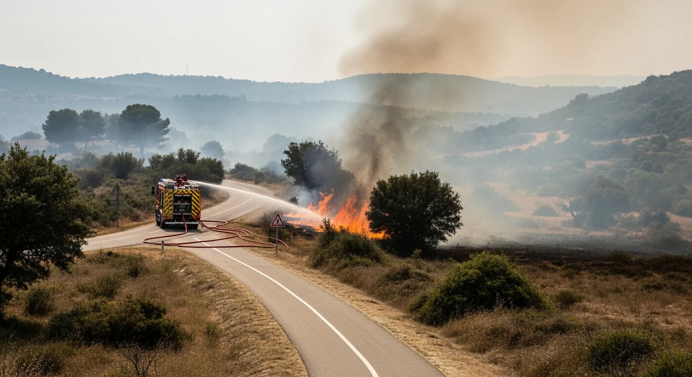 Beslissing over doorgaan Tour de France-etappe na natuurbrand Pyrénées-Orientales verwacht vandaag