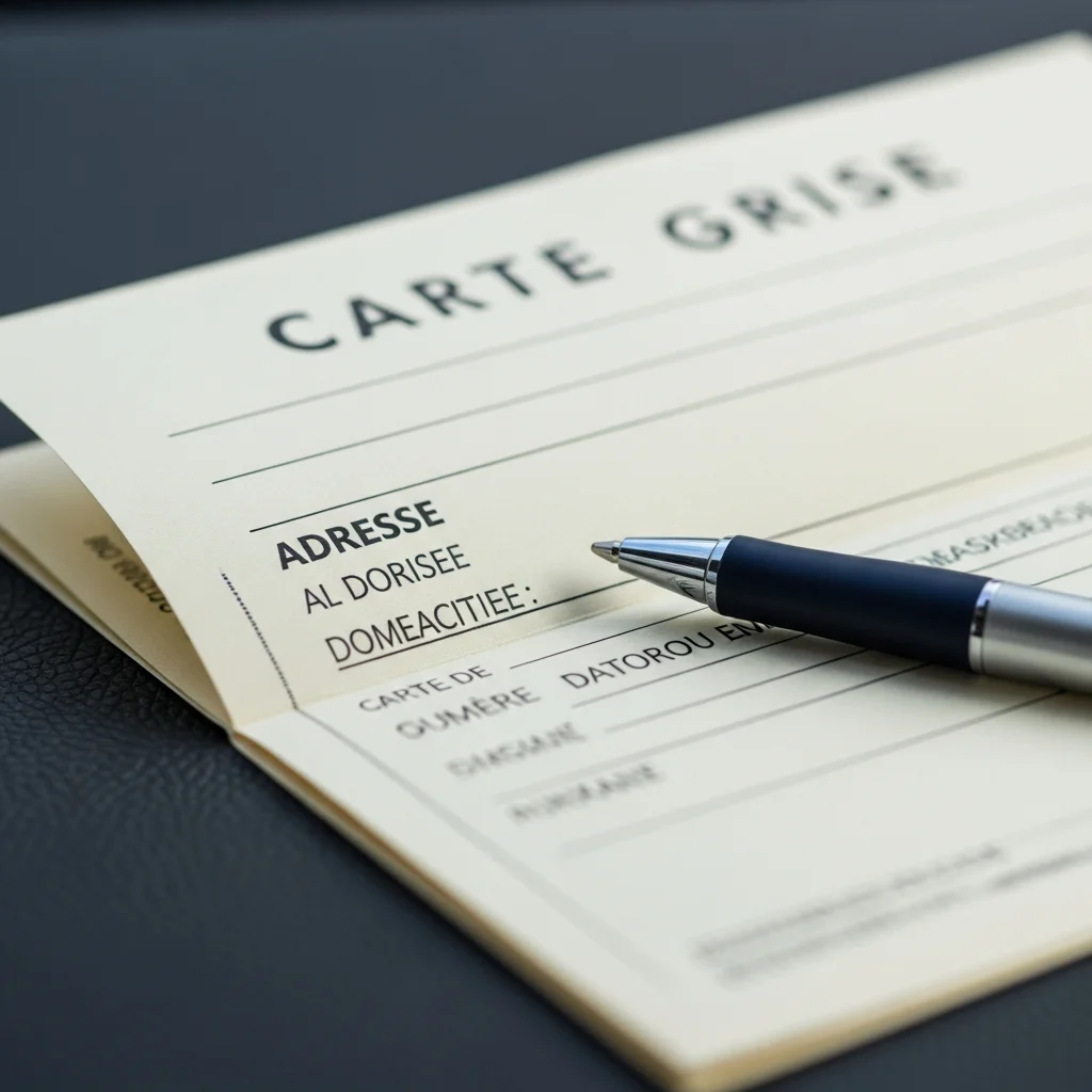 Adreswijziging op Frans kentekenbewijs: gevolgen bij fout of verzuim