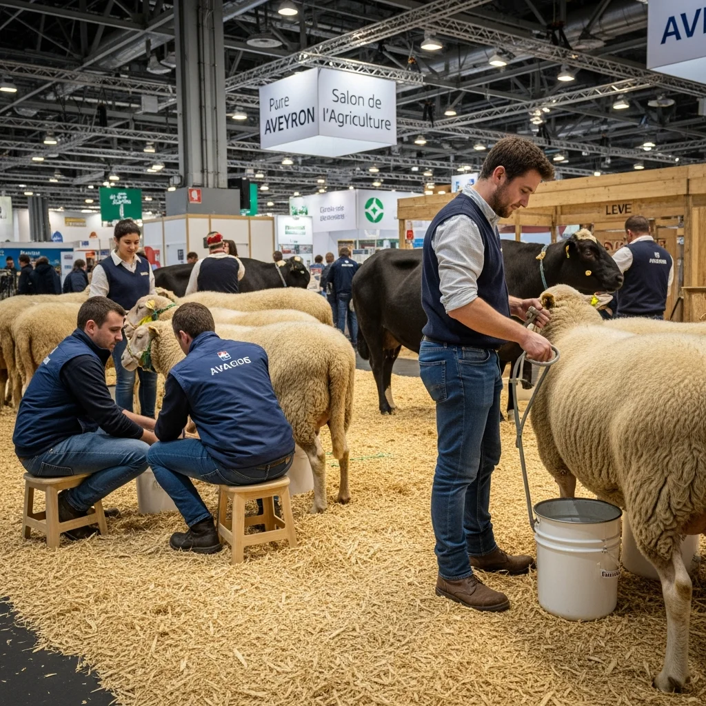 Voor het eerst geen koeien maar schapen in de hoofdrol op Salon de l’Agriculture