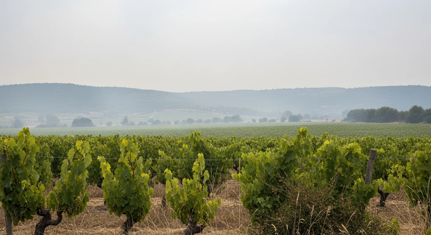 Vrees voor rooksmaken in wijnen na bosbranden in de Var