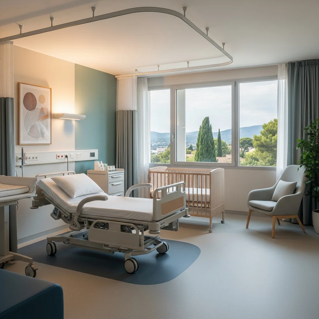 Toename geboortes en nieuwe faciliteiten voor kraamafdeling ziekenhuis Antibes