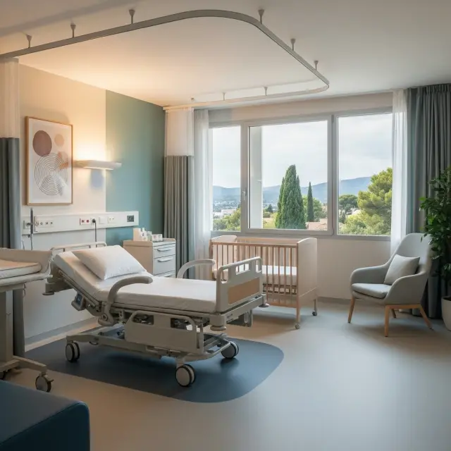 Toename geboortes en nieuwe faciliteiten voor kraamafdeling ziekenhuis Antibes