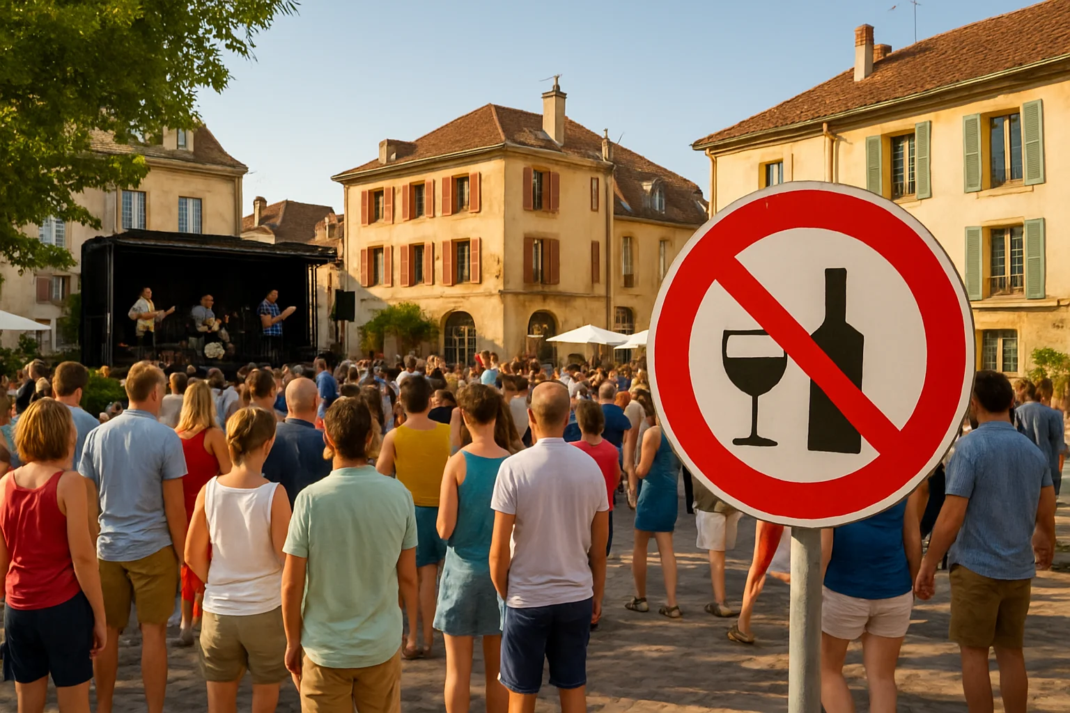 Alcohol op straat verboden tijdens Fête de la Musique in regio’s met code rood voor hitte