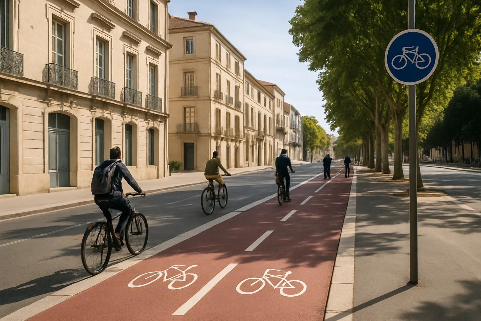 Nîmes beste Franse stad voor fietsers volgens nieuwe machine-learning ranking