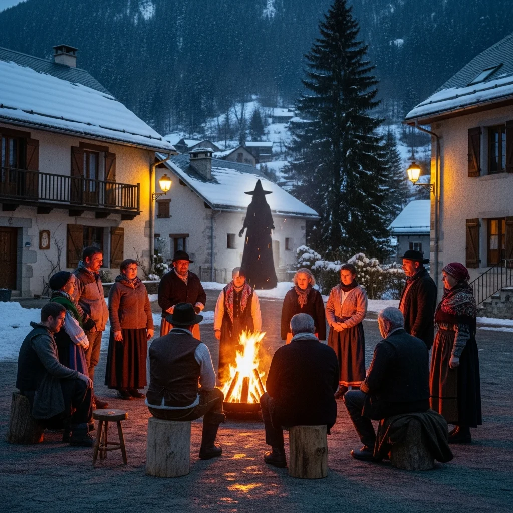 De geheime rol van Franse winterheksen en folklore in landelijke dorpstradities
