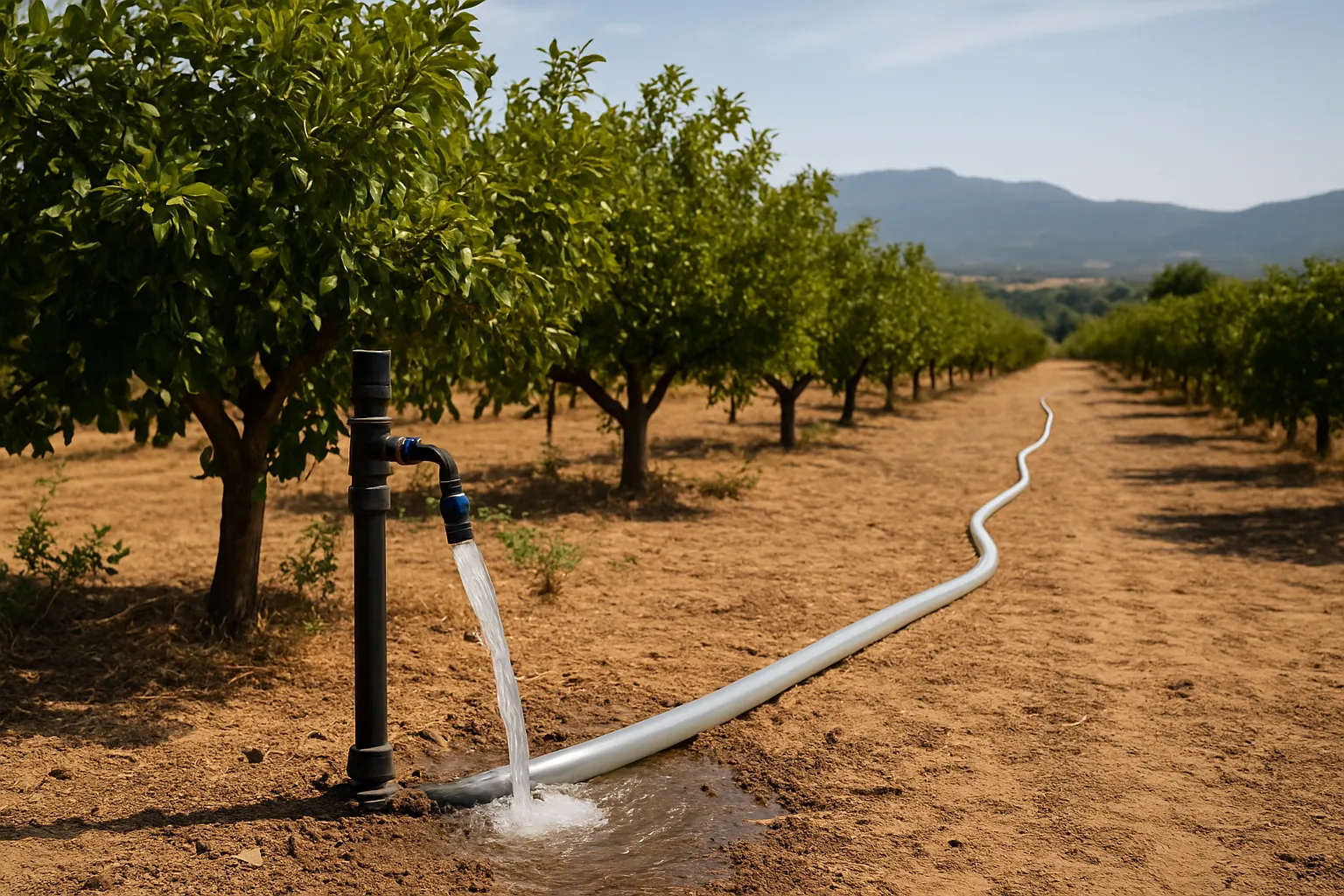 Landbouw in Pyrénées-Orientales benut gezuiverd afvalwater om droogte het hoofd te bieden