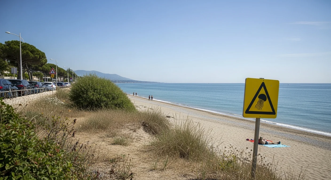 Kwallen gesignaleerd aan stranden Côte d’Azur: waarschuwing voor bezoekers