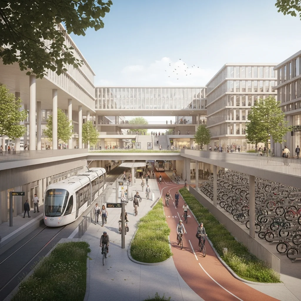 Bouw van Halle des mobilités in Toulouse start in augustus 2026