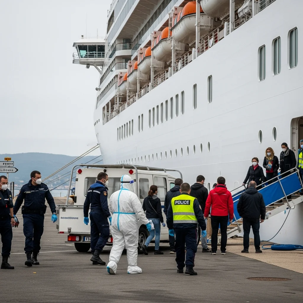 Evacuatie passagiers van cruiseschip in Frankrijk na constatering hantavirus