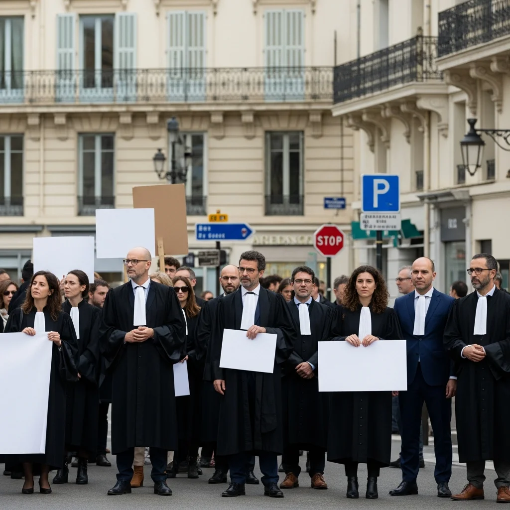 Advocaten in Nice voeren actie tegen wetsvoorstel SURE: verzet tegen versneld en besloten strafproces