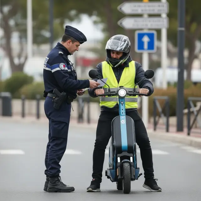 Verhoogde controles op elektrische steps aan Côte d’Azur: helm en hesje sinds april verplicht