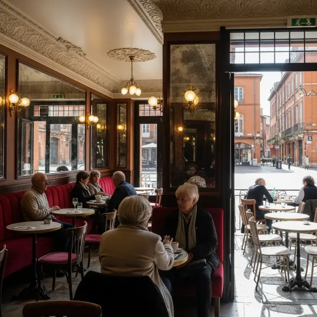 Toulouse kent cafés waar de tijd lijkt stil te staan