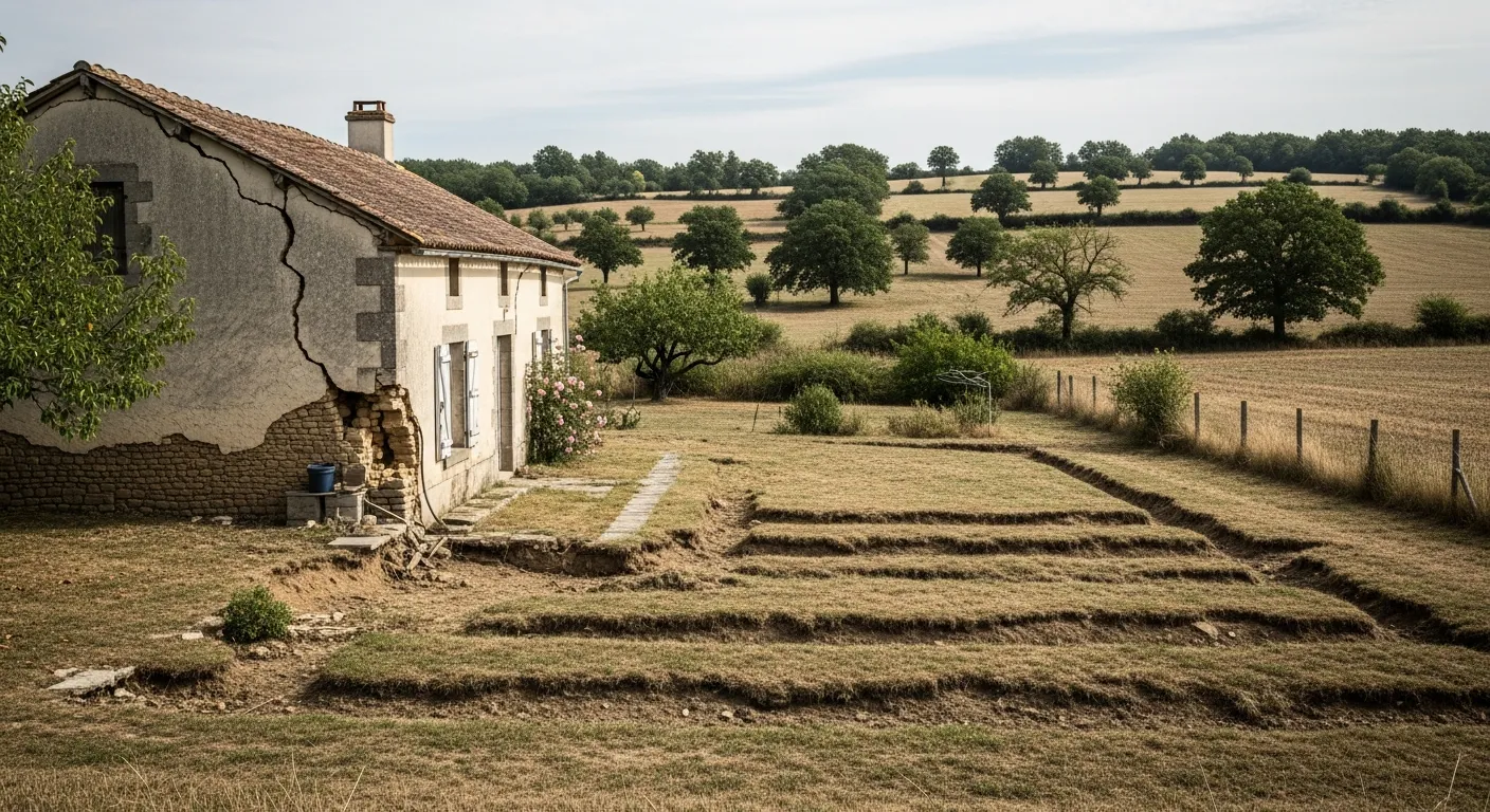 Structurele schade door droogte treft miljoenen Franse woningen
