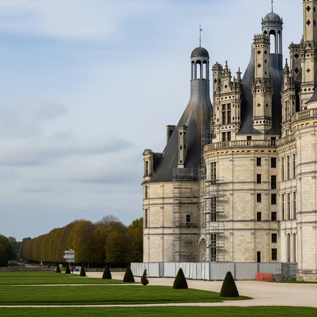 Zorg om verzakking: deel Château de Chambord sinds 2019 gesloten, noodkreet om donaties