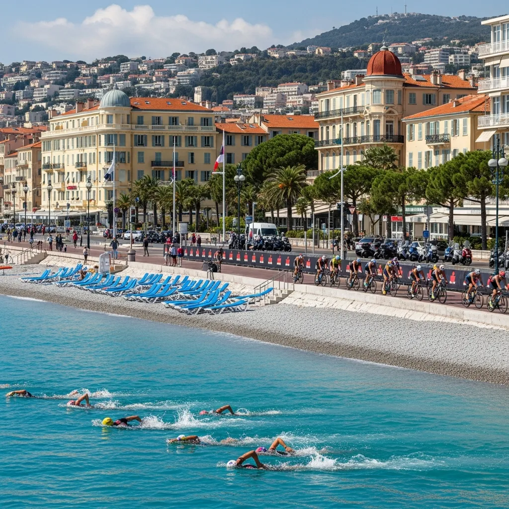 Wereldkampioenschap Ironman 70.3 triathlon komt in 2026 naar Nice