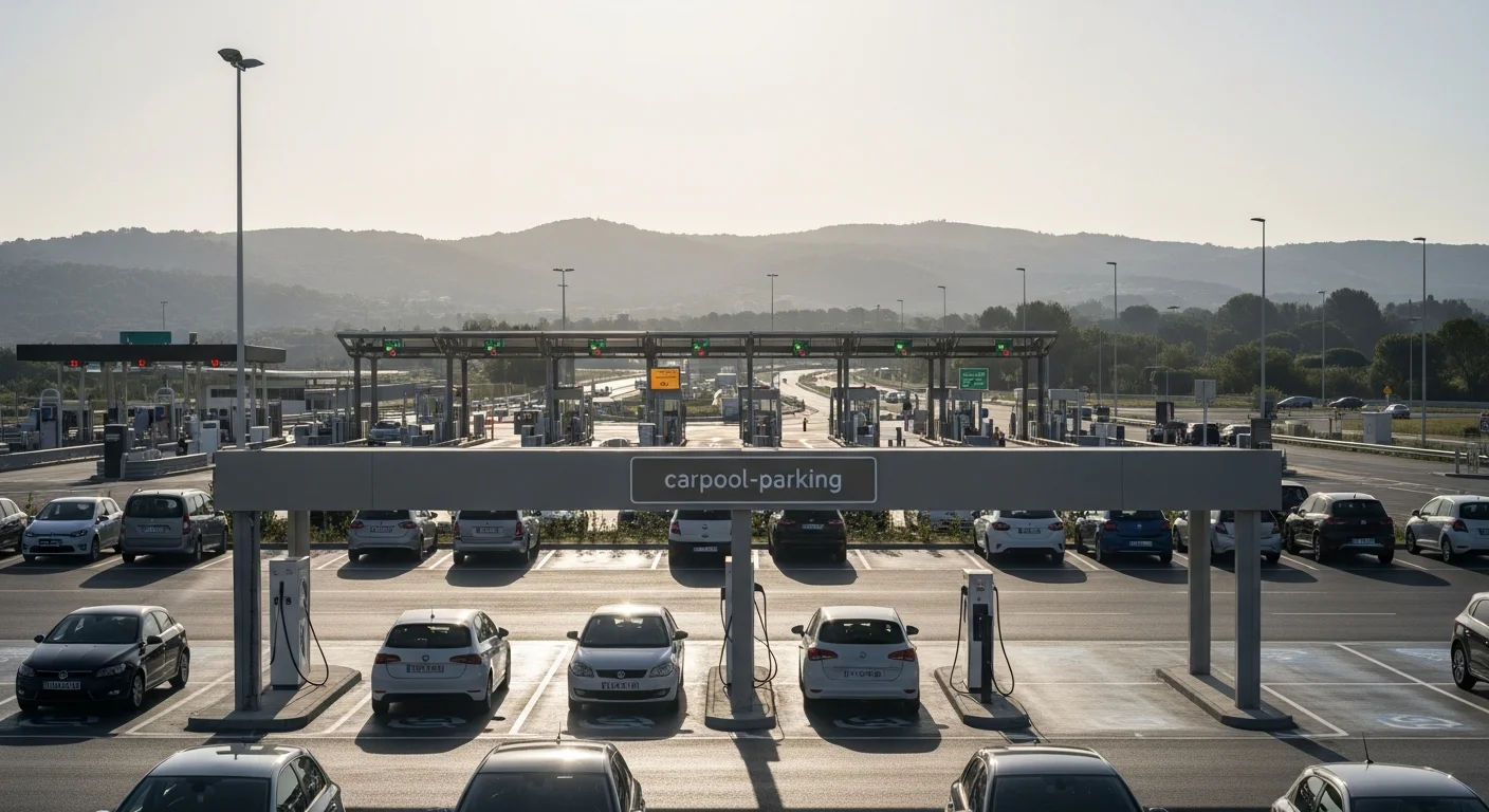 Nieuw carpool-parking bij péage van A8 Le Muy biedt alternatief voor wildparkeren