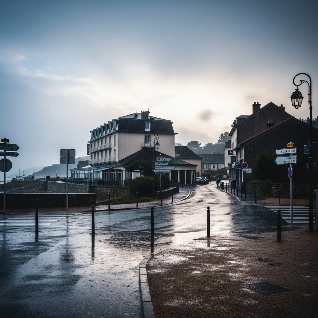 Pornic-hotel vergoedt gasten per millimeter regen tijdens verblijf