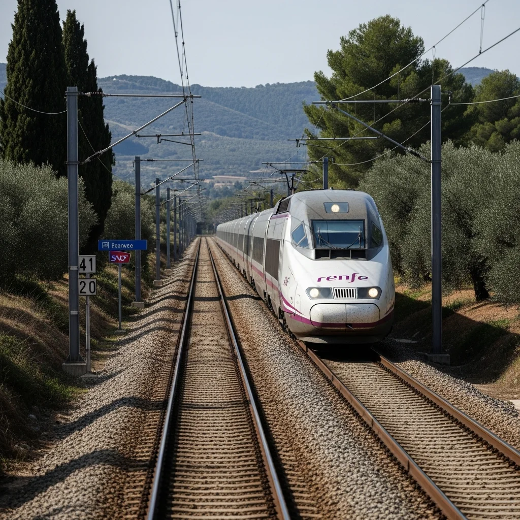 Renfe schort project hogesnelheidslijn Spanje-Parijs op