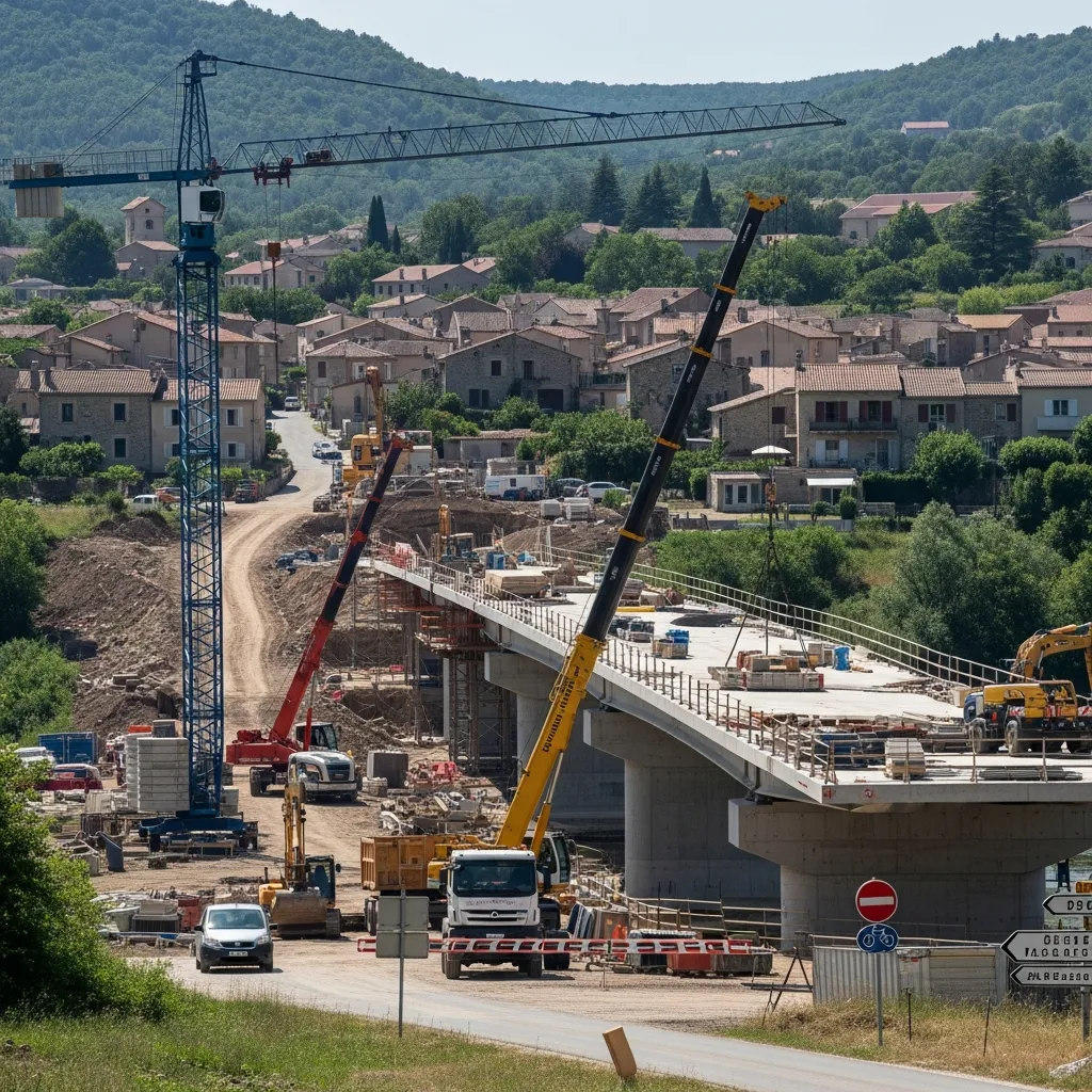 Herstart bouw nieuwe brug Mirepoix-sur-Tarn officieel: gevolgen voor bereikbaarheid en dagelijks verkeer