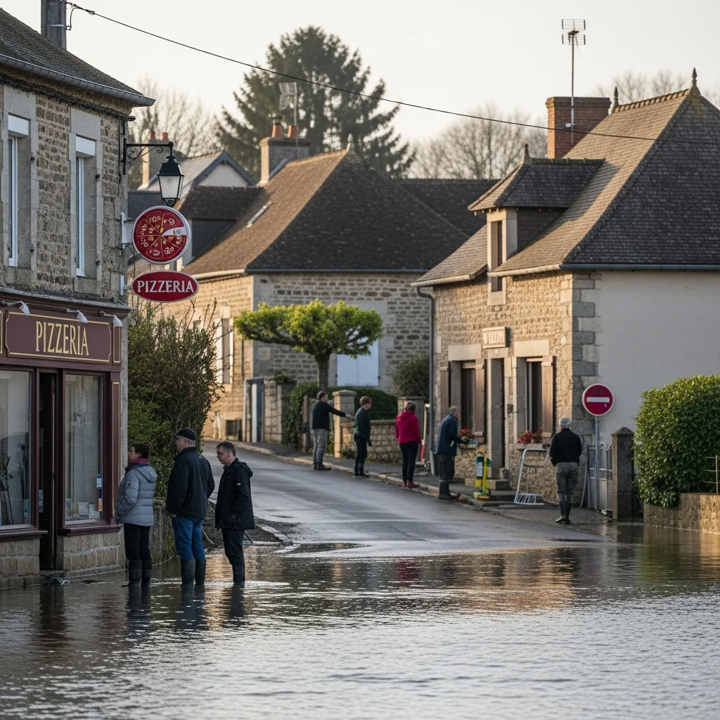 Langzame daling waterniveau na overstromingen in West- en Zuidwest-Frankrijk