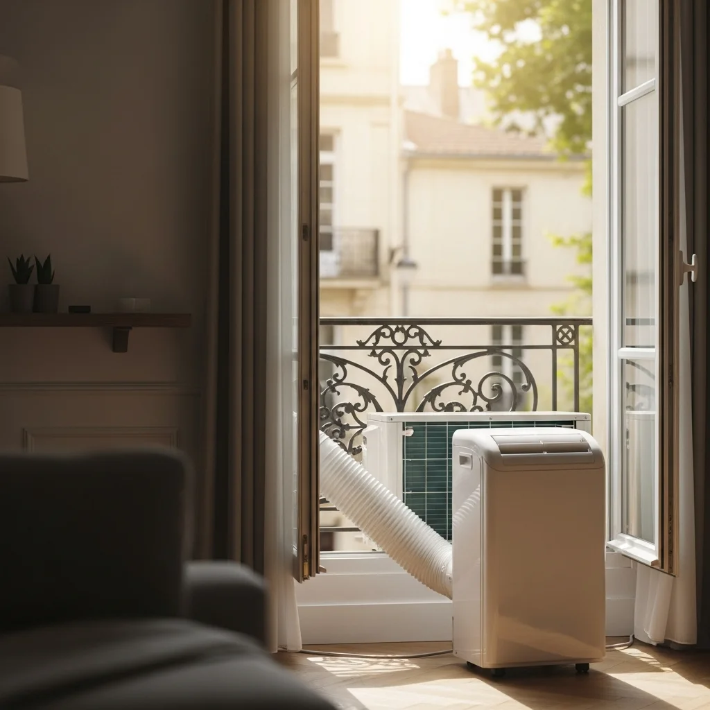 Mobiele airconditioning in Franse woningen steeds populairder door aanhoudende hitte
