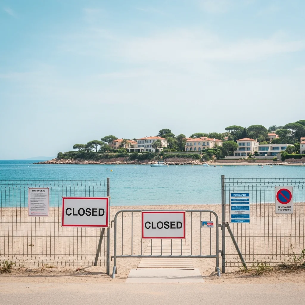 Strand Bij Cap d’Antibes Deze Zomer Onverwacht Gesloten