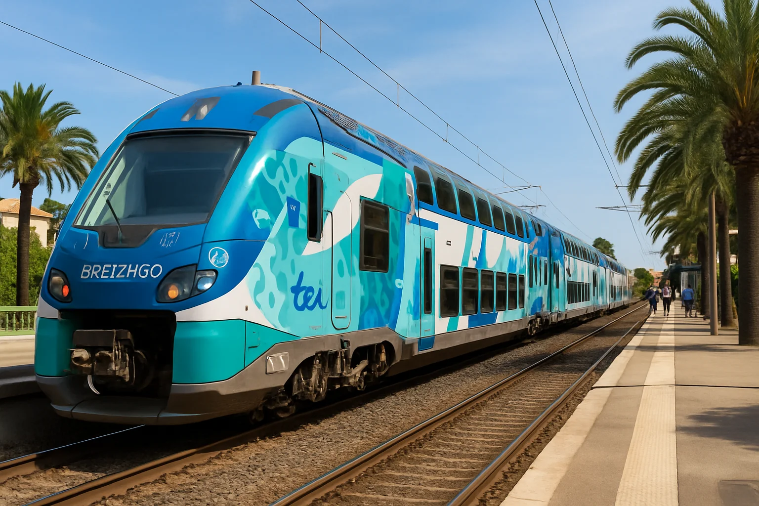 Bretonse TER-treinen plotseling te zien aan de Côte d’Azur