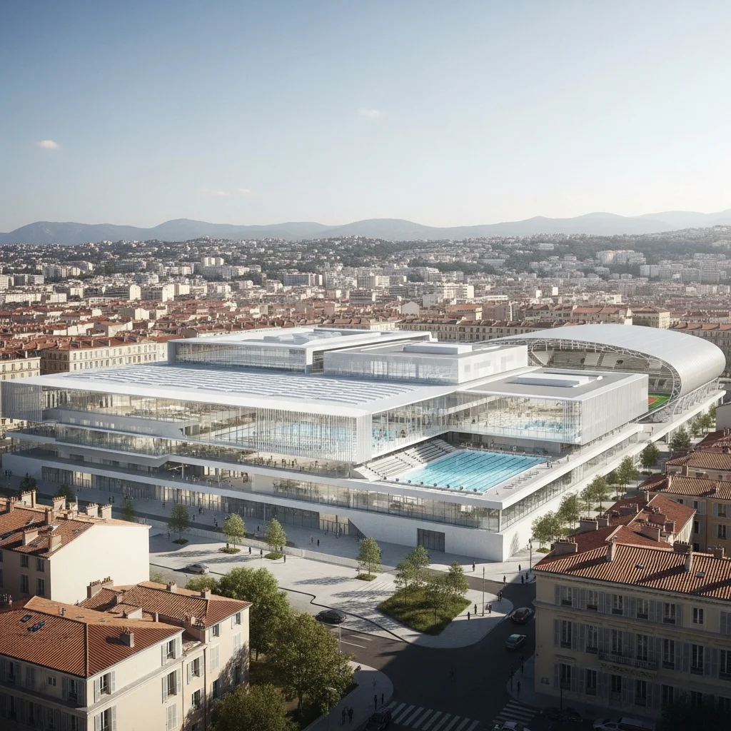Estrosi kondigt nieuw sportpaleis aan bij herverkiezing in Nice
