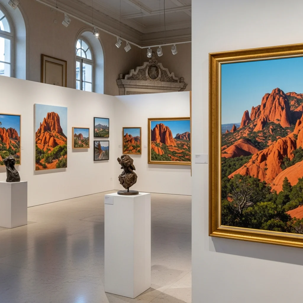 Ongekende blik op de Estérel in Draguignan: bijzondere expositie met 53 werken