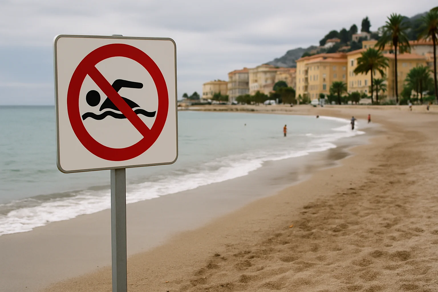 Zwemverbod in Menton na bacteriële vervuiling, stranden inmiddels weer open