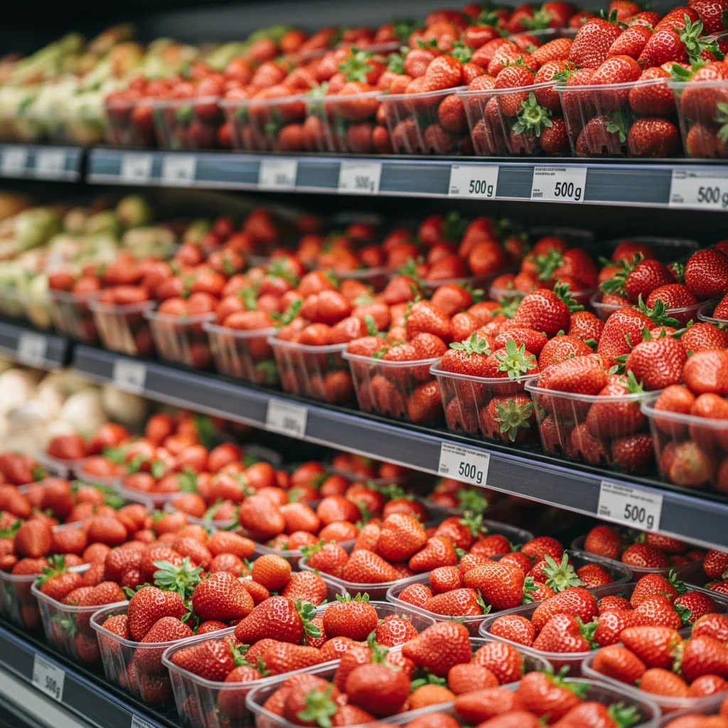 Overproductie van Franse aardbeien zorgt voor uitzonderlijk lage prijzen in april 2026